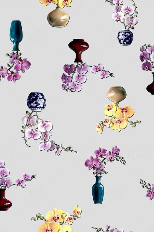 清新印花华亿平台图片