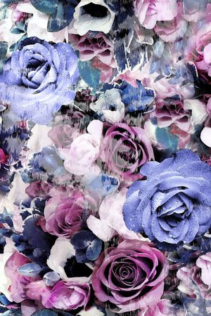 沙发布（花卉）印花华亿平台图片