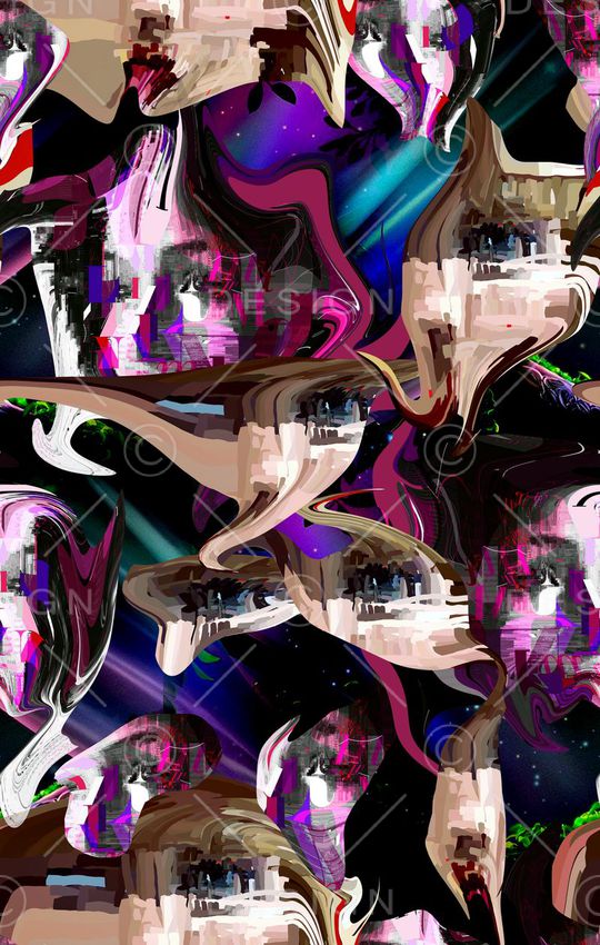 人脸切割印花华亿平台图片