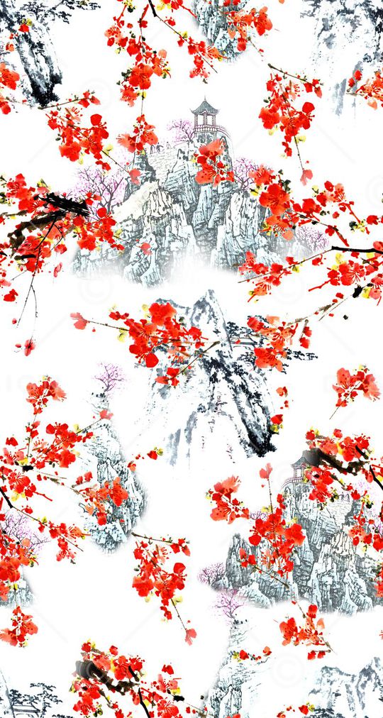 清爽印花华亿平台图片