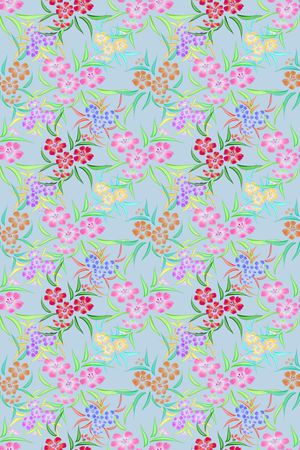 花卉花丛印花华亿平台图片