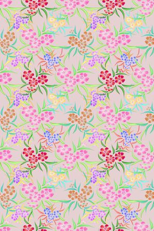 花卉花丛印花华亿平台图片