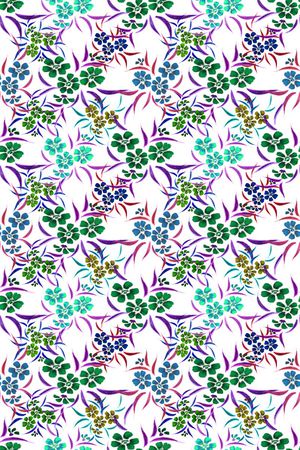 花卉花丛印花华亿平台图片