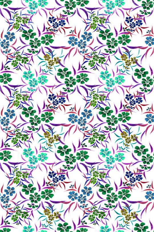 花卉花丛印花华亿平台图片