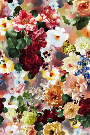 复古印花华亿平台图片