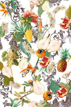 水果印花华亿平台图片