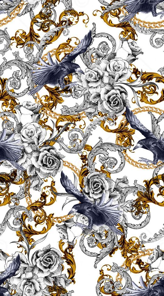 欧式印花华亿平台图片