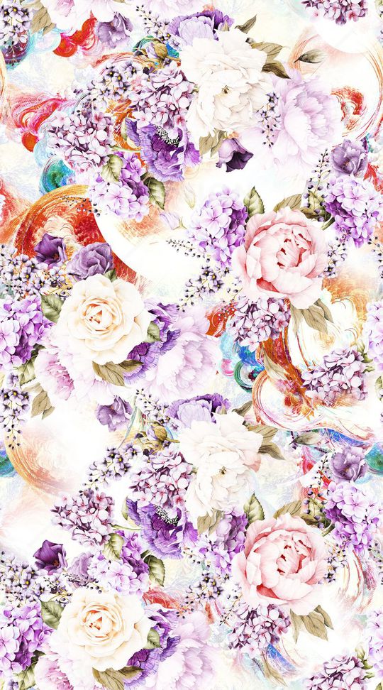 清新印花华亿平台图片