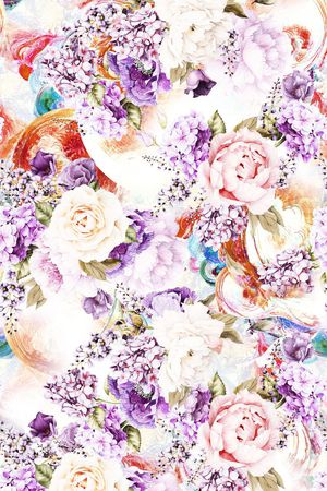 清新印花华亿平台图片