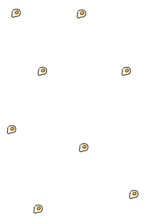 荷包蛋印花华亿平台图片