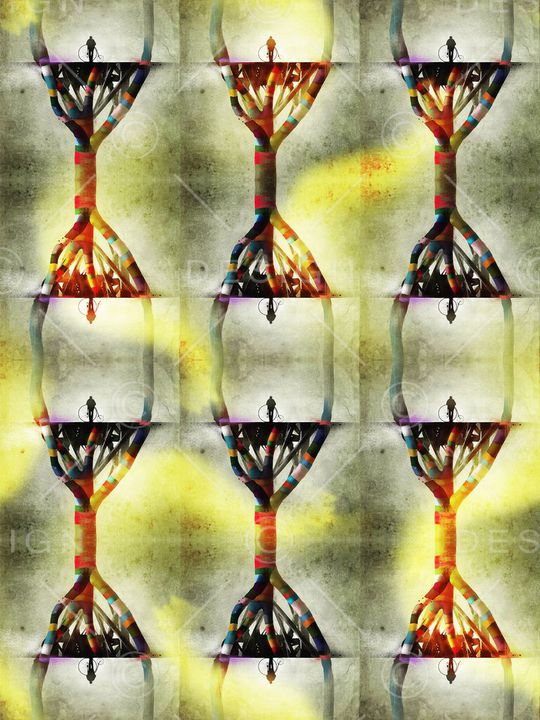 时尚、彩绘、树木印花华亿平台图片