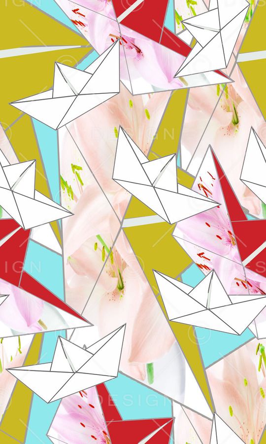 纸船印花华亿平台图片