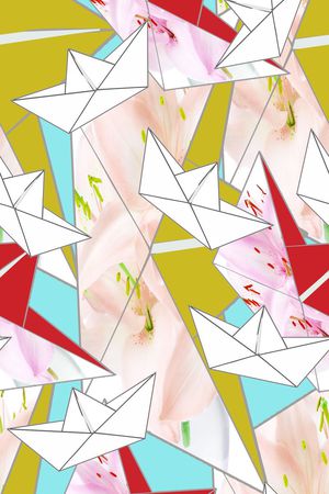 纸船印花华亿平台图片