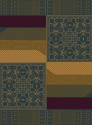 607937-古典新晋森林桥系配色