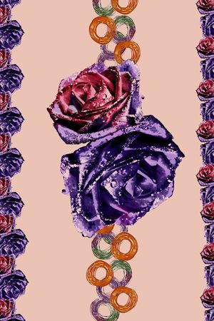 大朵印花华亿平台图片