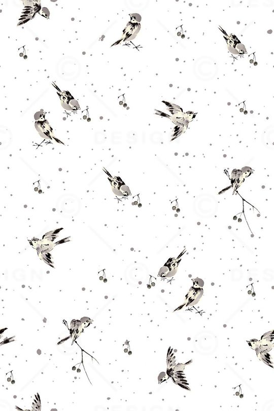 小鸟印花华亿平台图片