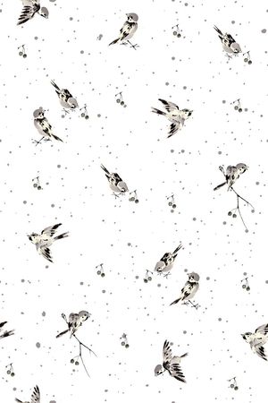 小鸟印花华亿平台图片