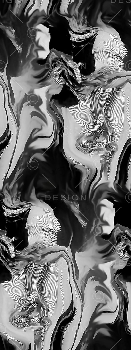 抽象自然纹理印花华亿平台图片