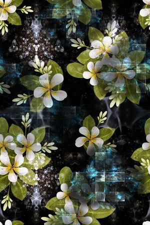 浪漫花卉印花华亿平台图片