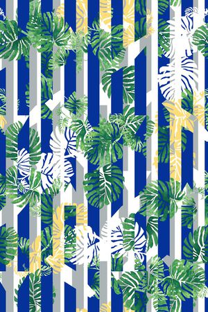 植物印花印花华亿平台图片