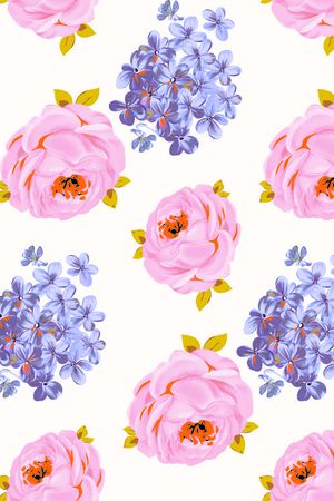 玫瑰印花华亿平台图片