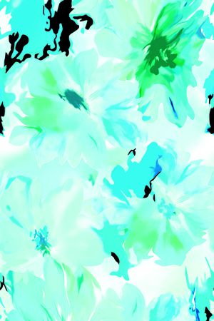 原创花卉印花华亿平台图片