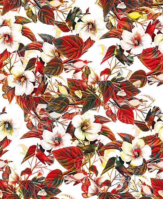 乱花印花华亿平台图片