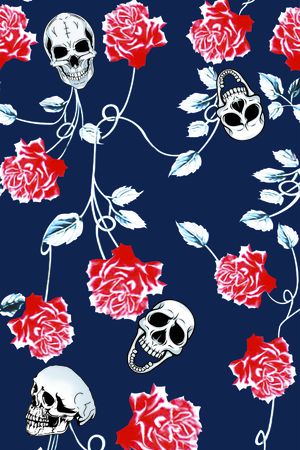 原创花卉印花华亿平台图片