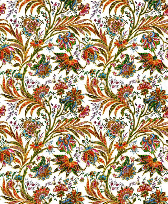 佩斯利印花华亿平台图片