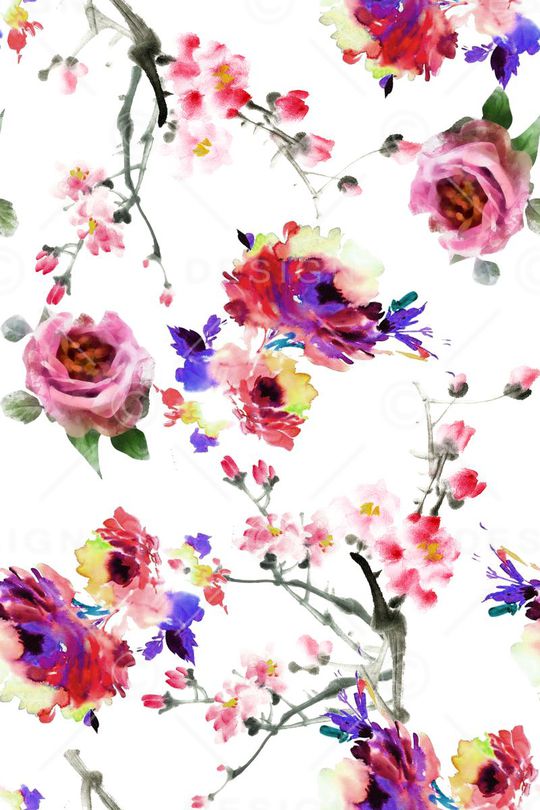 中国风印花华亿平台图片