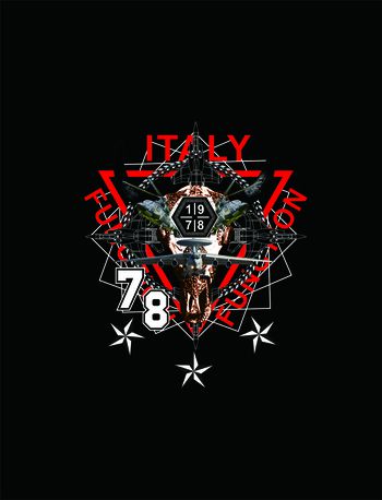 暗黑印花华亿平台图片