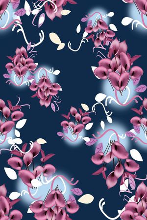 中国风印花华亿平台图片