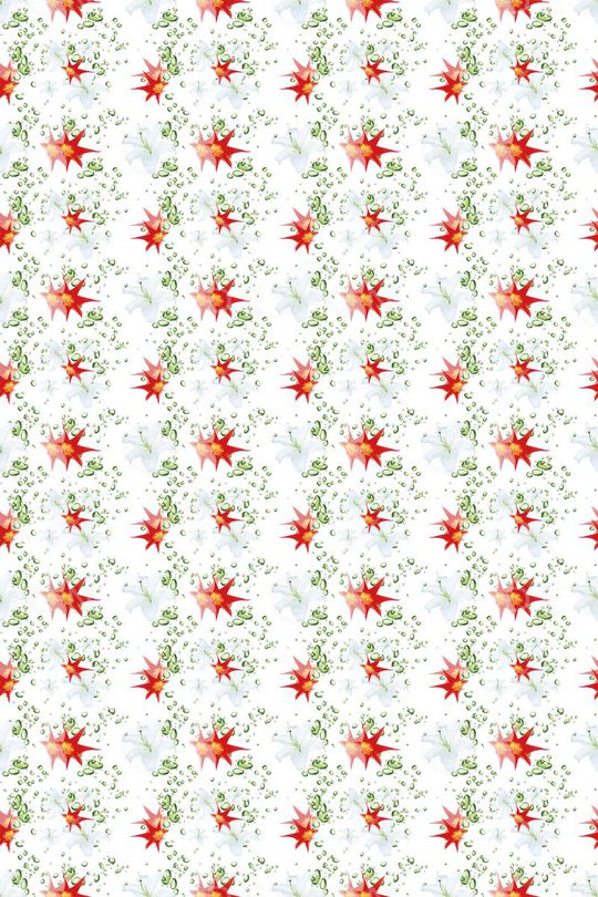 时尚田园印花华亿平台图片