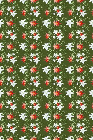 时尚田园印花华亿平台图片