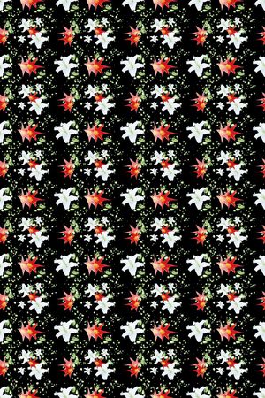 时尚田园印花华亿平台图片