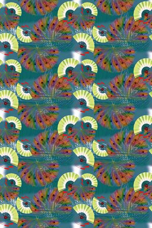 民族风图案印花华亿平台图片