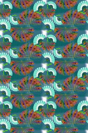 民族风图案印花华亿平台图片