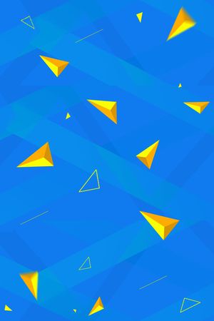 黄蓝撞色印花华亿平台图片