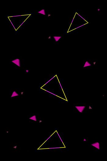 不规则几何印花华亿平台图片