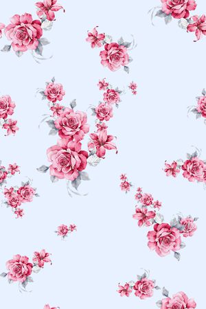 花朵印花华亿平台图片