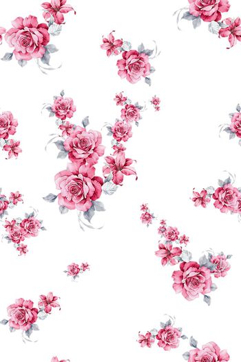 玫瑰印花华亿平台图片