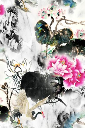 国画印花华亿平台图片