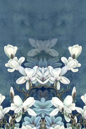 中国风印花华亿平台图片