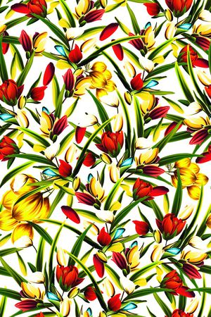 手绘印花华亿平台图片