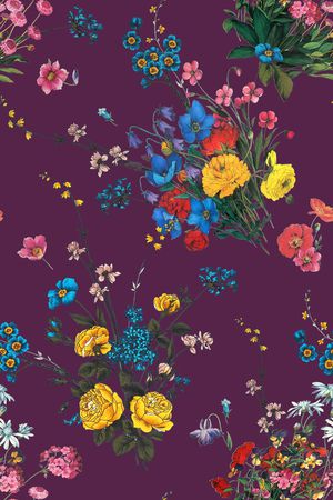 手绘印花华亿平台图片