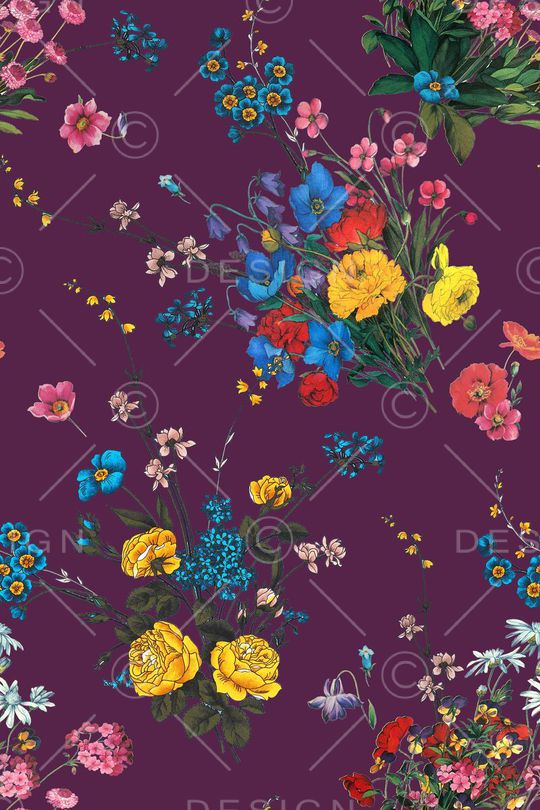 手绘印花华亿平台图片