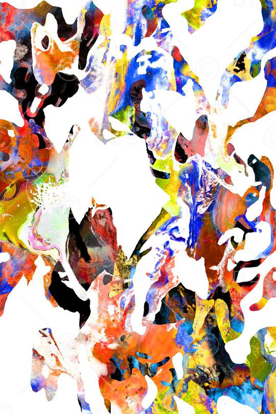 抽象印花华亿平台图片