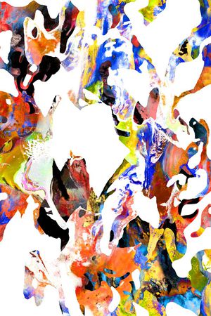 抽象印花华亿平台图片