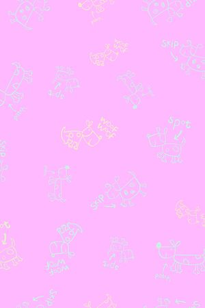 卡通小狗2017孕妇居家服华亿平台印花华亿平台图片