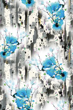 面料花印花华亿平台图片